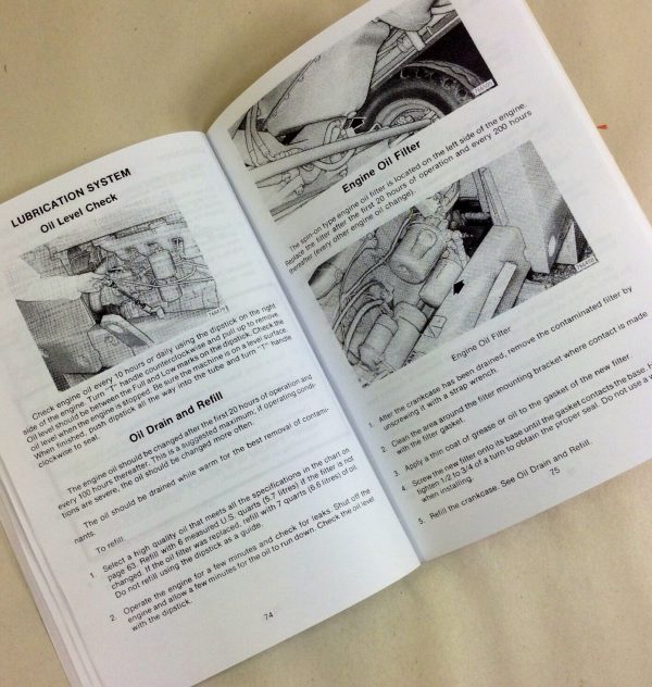 J I Case 584C 585C 586C Forklift Operators Owners Manual Operation Maintenance - Image 6