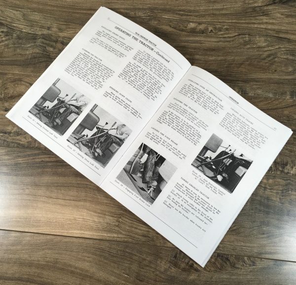 International TD-24 Gear Driven Crawler Tractor Parts Operators Manual Set - Image 11