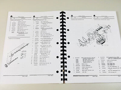 International Harvester 454 & 2400A Tractor Parts Manual – Farmall 2400 Series A, New Print