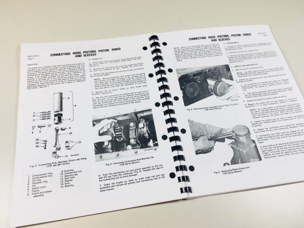 International I-100 100Hc Pay Tractor 4 Cylinder Gas Engine Service Manual - Image 6
