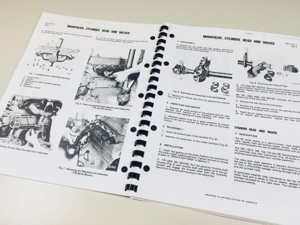 International I-100 100Hc Pay Tractor 4 Cylinder Gas Engine Service Manual - Image 3