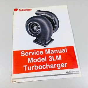 Schwitzer 3Lm Turbocharger Service Repair Manual Shop Overhaul Turbo