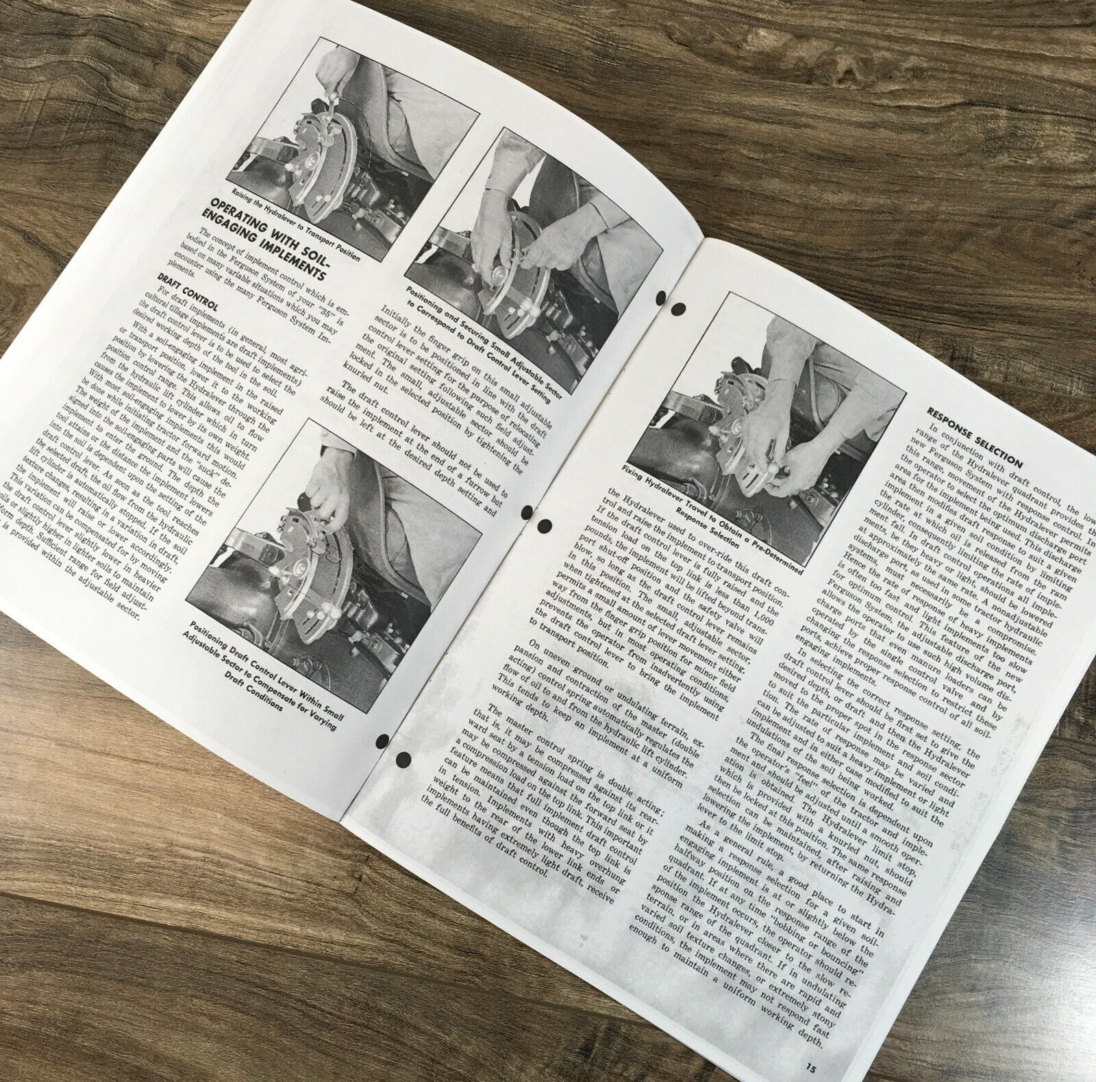 thumbnail image 2 of Massey Harris MH 50 Tractor Operator's Manual - Owners Book With Maintenance Instructions 2 of 3