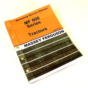 Massey Ferguson Mf670 670 Tractor Service Repair Manual Workshop Shop Factory