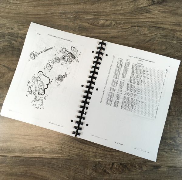 Massey Ferguson 40B Tractor Loader Backhoe Parts Operators Manual Set Catalog MF - Image 9