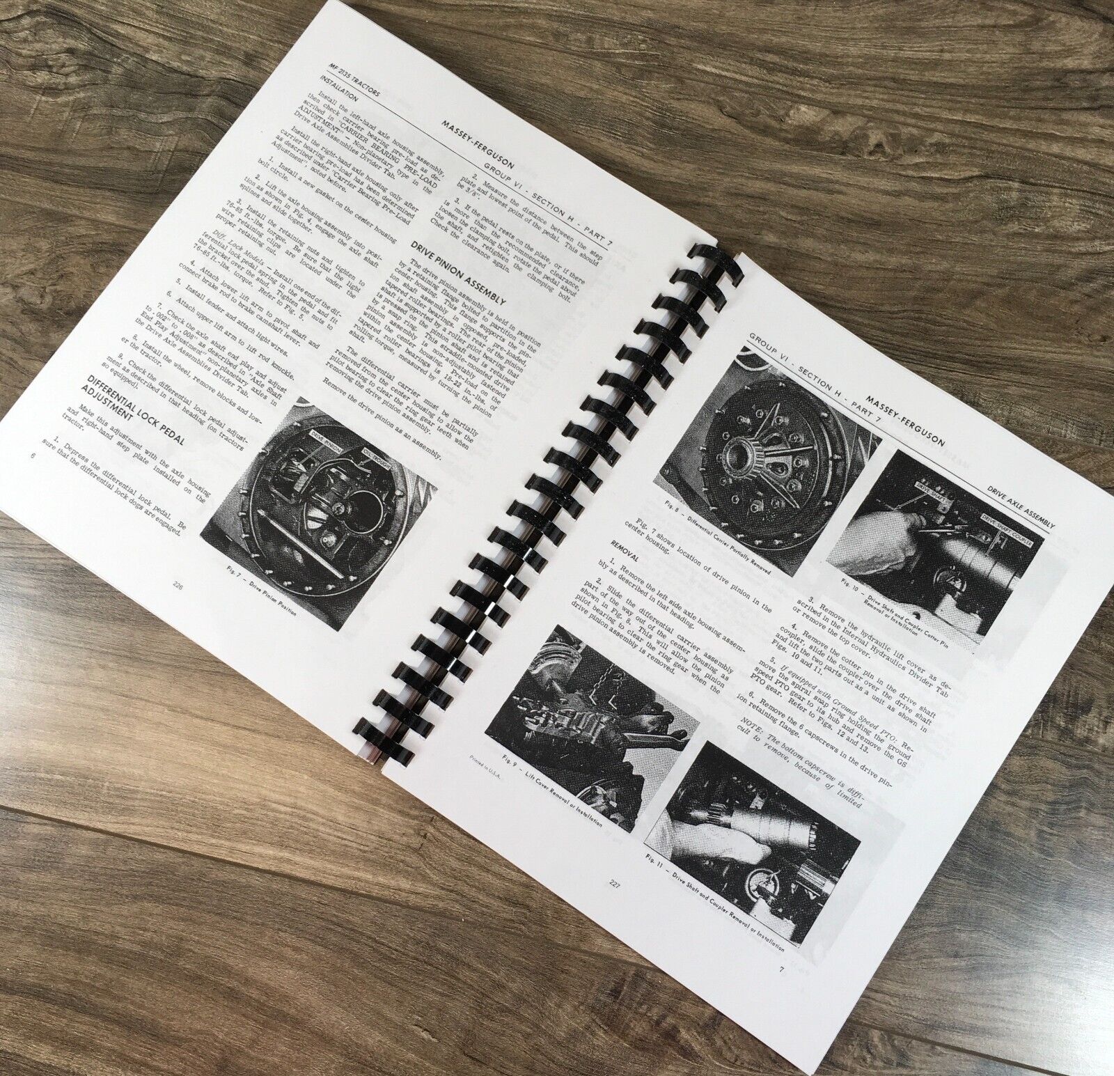 thumbnail image 2 of White Tractor Service Manual – 100 120 125 140 145 160 170 185 195 – 456 Page Shop Repair Book 2 of 2