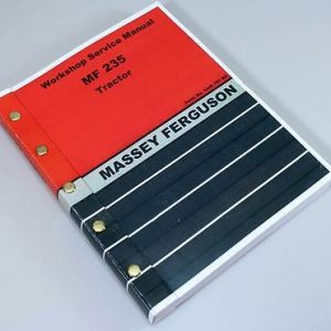 Massey Ferguson 235 Diesel Tractor Service Repair Shop Manual Technical Workshop