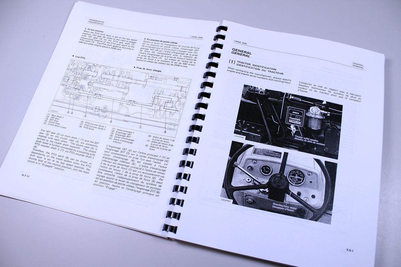 thumbnail image 2 of Kubota L355SS Tractor Service Repair Manual – Shop Book, 255 Pages, Peaceful Creek 2 of 4