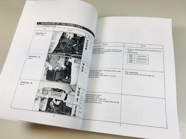 Kubota M4000 M4500 M5500 M6500 M7500 Dt Tractor Workshop Service Repair Manual - Image 2