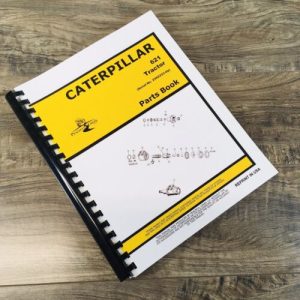 Parts Manual For Caterpillar 621 Scraper Tractor Catalog Assembly SN 23H2223-Up