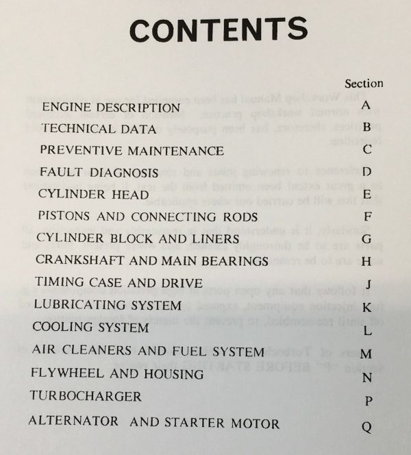 White 2-85 2-88 2-105 2-110 Tractor Perkins Diesel Engine Service Repair Manual - Image 2