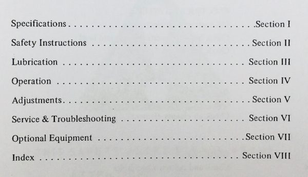 White 2-50 Field Boss Tractor Operators Owners Manual Diesel Maintenance Adjust - Image 2