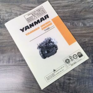 Yanmar TNE Series 2TN66C 3TN66C 3TNE68C 3TNA72C Diesel Engine Operators Manual