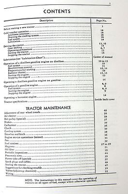 thumbnail image 2 of Peaceful Creek International Farmall 806 Tractor Operators Manual - Maintenance & Controls 2 of 5