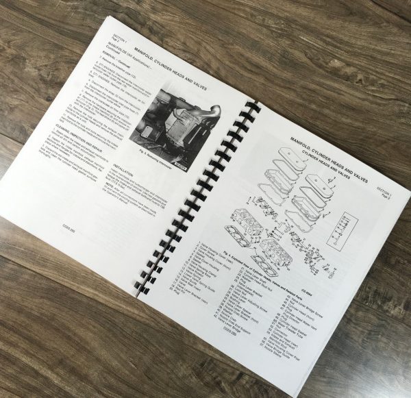 International Dt-817 Series C Dt817C Diesel Engines Service Manual H100C Loader - Image 6