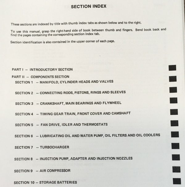 International Dt-817 Series C Dt817C Diesel Engines Service Manual H100C Loader - Image 2