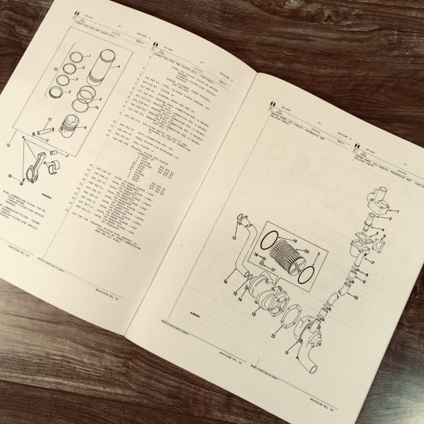 International Dt-429 Diesel Engine Service Parts Manual Set Service Shop Books - Image 12