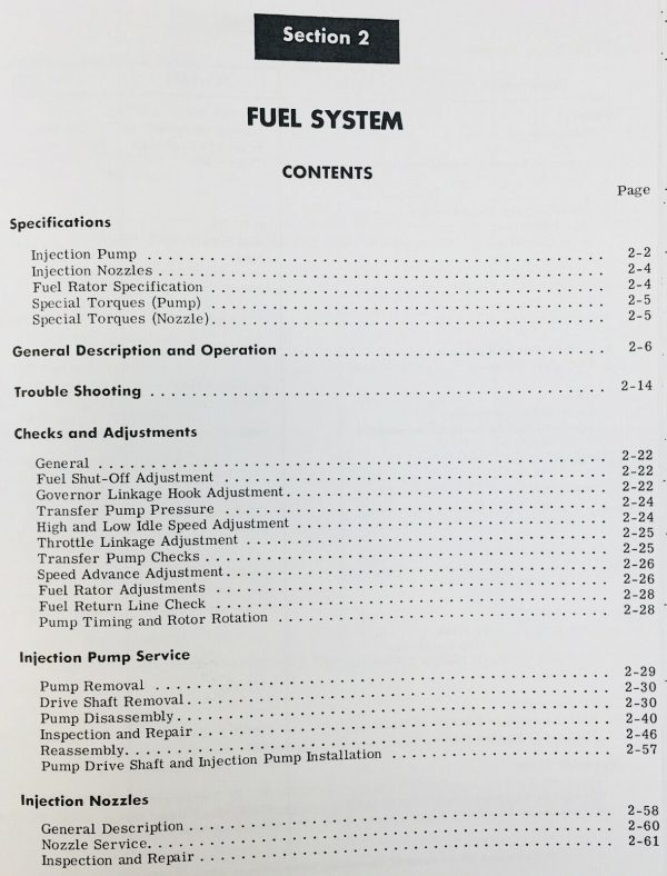 International Dt-429 Diesel Engine Service Parts Manual Set Service Shop Books - Image 3