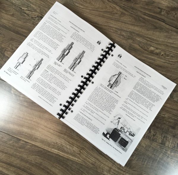 International 817 Diesel Engine Set For TD-30 TD-25 Series B Service Manual Shop - Image 7