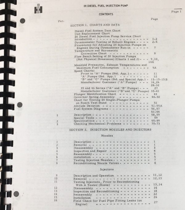 International 817 Diesel Engine Set For TD-30 TD-25 Series B Service Manual Shop - Image 2