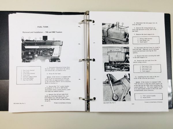 International 766 966 1066 1466 Tractor Service Manual Shop Set Repair Overhaul - Image 6
