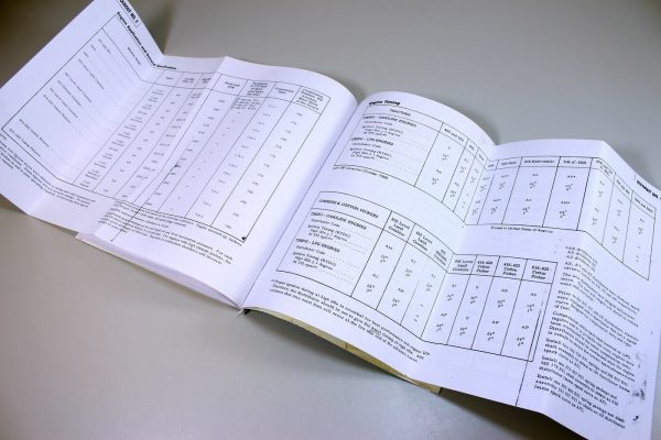 International 715 Combine Engine Only C-301 6 Cyl. Gas Service Parts Manual Set - Image 8