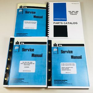 International 886 Tractors Parts Service Repair Shop Manuals 14472 & Up Complete