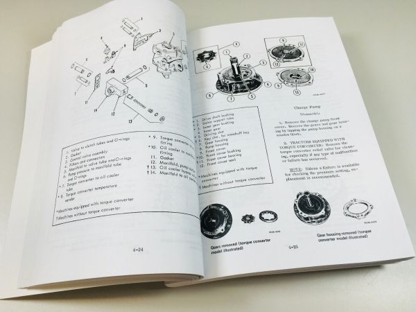 International 500E 500 Series E Crawler Dozer Tractor Service Manual Repair Shop - Image 6