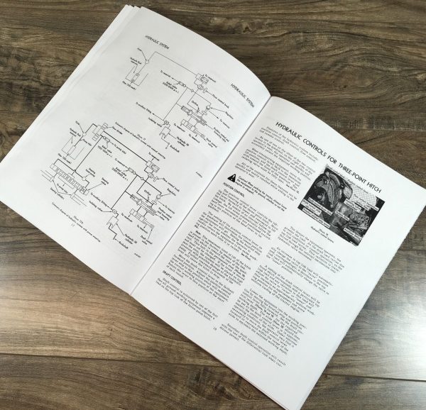 International 444 Diesel Tractors Service Parts Operators Manual Set Shop BD154 - Image 12