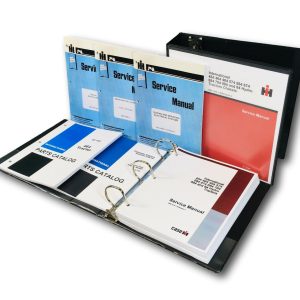 International 464 Gas Tractor Service Parts Manual Set Of 6 Repair C-175 Ih