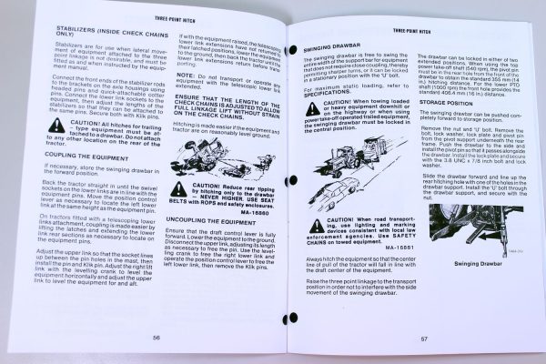 International 484 584 684 784 884 Hydro 84 Tractors Operators Owners Manual Ih - Image 8