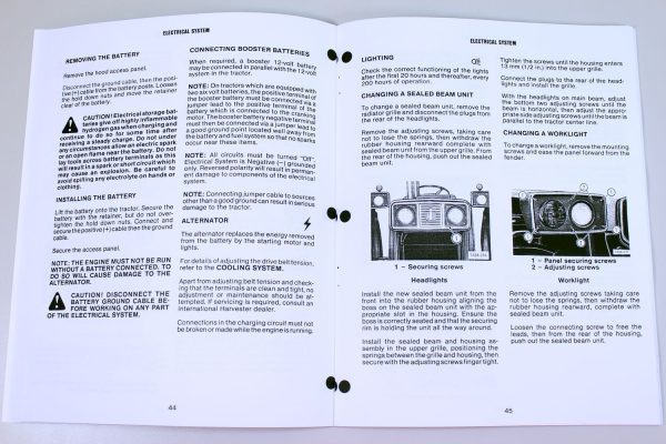 International 484 584 684 784 884 Hydro 84 Tractors Operators Owners Manual Ih - Image 6
