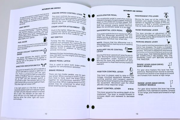 International 484 584 684 784 884 Hydro 84 Tractors Operators Owners Manual Ih - Image 4
