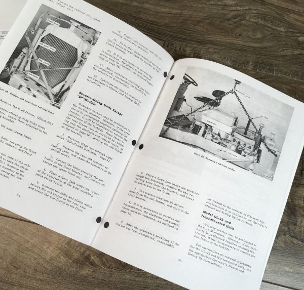 International 450 460 560 660 Tractor Harlo Forklift Service Parts Manual Set Ih - Image 9