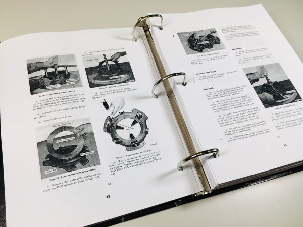 International 460 Diesel Gas Lp Tractor Service Manual Parts Catalog Repair Set - Image 5