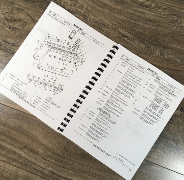 International 3688 3688HC Tractor Parts Manual Set Catalog Assembly Book D466 - Image 11