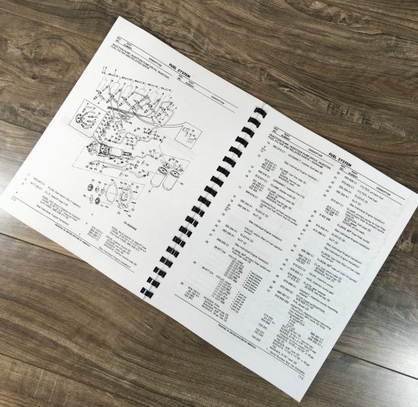 International 3688 3688HC Tractor Parts Manual Set Catalog Assembly Book D466 - Image 8