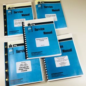 International 2514B 2412B Diesel Backhoe Loader Tractor Service Repair Manual Ih
