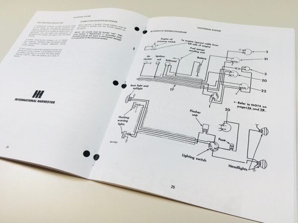 International 3200B 3300B Skid Steer Loader Tractor Operators Owners Manual - Image 7