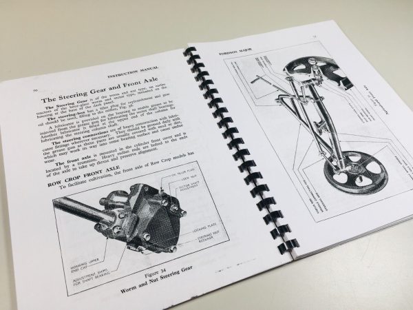 Ford Fordson Super Major Tractor Service Repair Manual Parts Set Catalog Book - Image 12