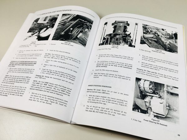 Ford 5600 6600 7600 Tractor Operators Owners Manual Includes Supplement Inside - Image 8