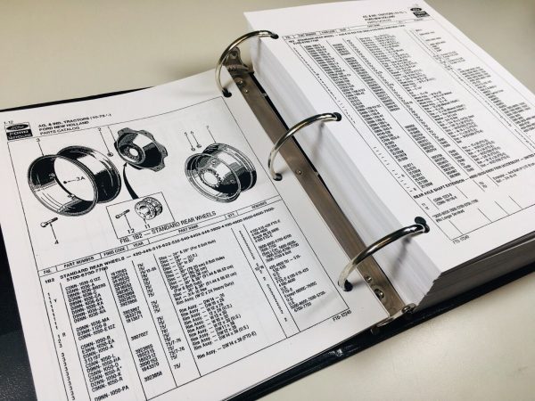 Ford 4100 5600 Tractor Parts Manual Catalog Book Assembly Schematics Exploded - Image 7