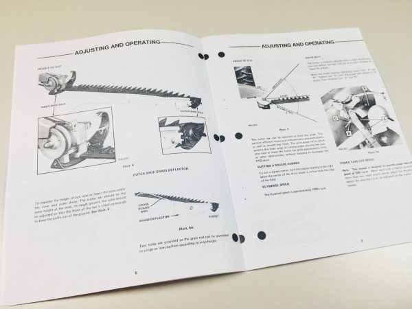 Ford 505 Pull-Type Mower Owners Operators Manual - Image 4