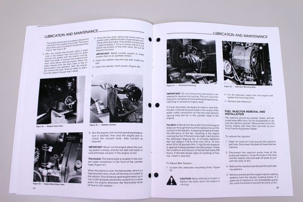 Ford 1300 Tractor Owners Operators Manual Maintenance Diesel Operations Book - Image 7