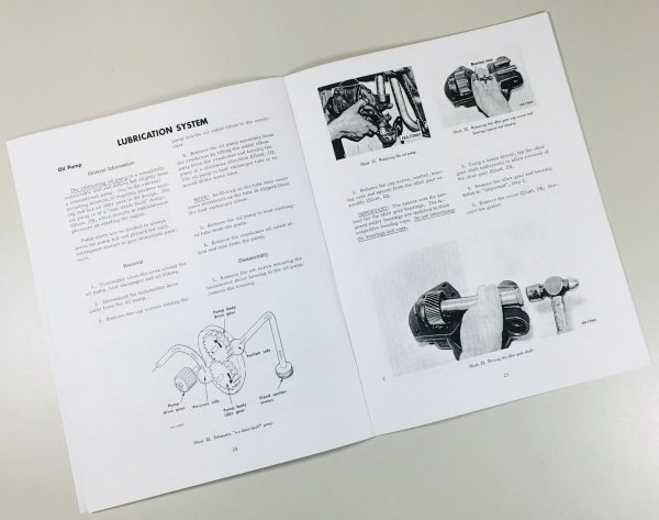 Farmall International D361 For 1026 Tractor Na Engine Service Manual Repair Book - Image 4