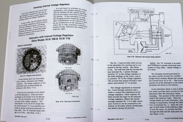 Farmall International 384 Tractor Service Manual Set Repair Shop Workshop Book - Image 10