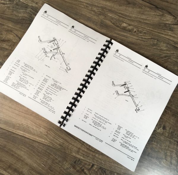 Farmall International 354 Tractor Parts Operators Manual Set Catalog Owners IH - Image 7
