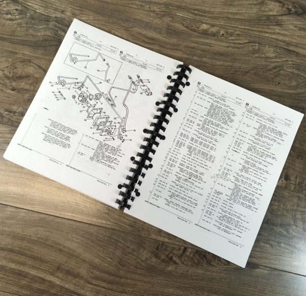 Farmall International 656 2656 Diesel Tractor Parts Manual Set Catalog D282 IH - Image 4