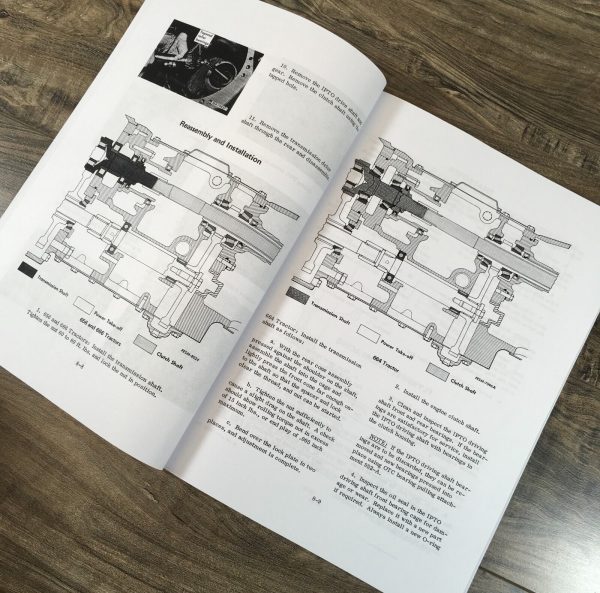 Farmall International 656 666 686 2656 Gas Tractor Service Manual Shop Repair IH - Image 9