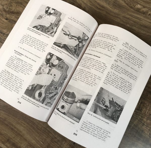 Farmall International 606 Diesel Tractor Service Parts Operators Manual Set D236 - Image 9
